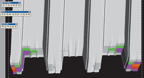 Другая серьезная проблема — волна вдоль кромки листа. На трехмерной модели она заметна даже невооруженным глазом