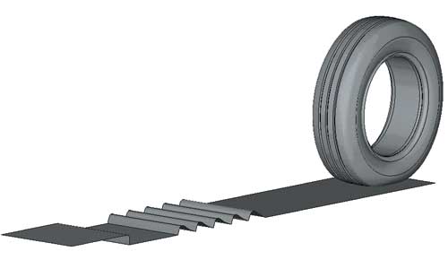 Рис. 12. 3D-модель, импортированная в ABAQUS/Explicit из ABAQUS/Standard