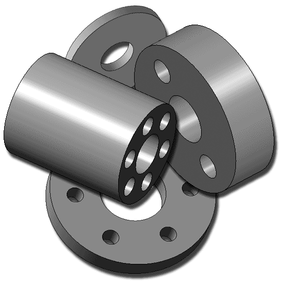 Рис. 2. Модели на основе одного шаблона