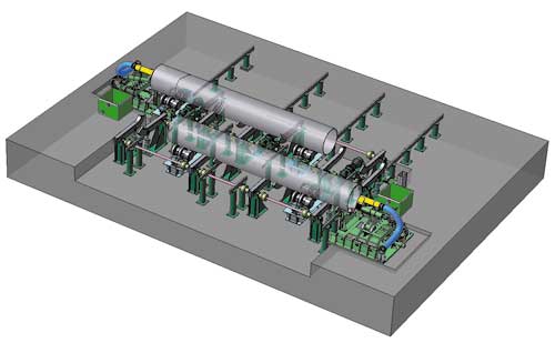 Второе место — ОАО «Электростальский завод тяжелого Машиностроения» (г.Электросталь, Московская область). Проект «Участок для зачистки торцов труб».