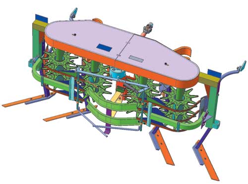 За лучший проект в области сельскохозяйственного машиностроения, ОАО «Агрегатный завод» (г.Ташкент, Узбекистан). Проект «Корчеватель-валкоукладчик КВ-4А»