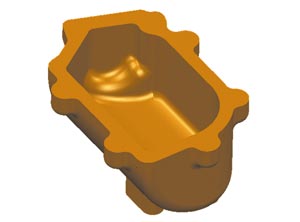 Рис. 6. Заготовка крышки ресивера