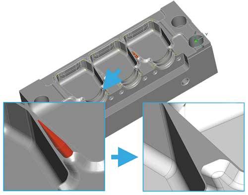 Редактирование импортированной модели
