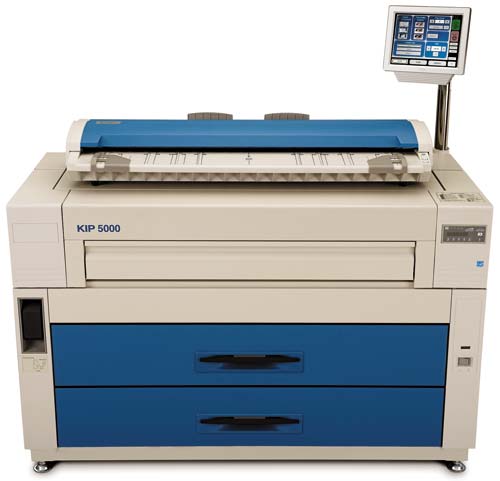 Рис. 2. Система KIP 5000 со сканером KIP 600