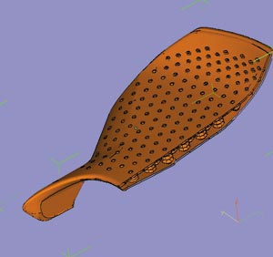 Рис. 19. Создание индивидуального сиденья для мотогонщика