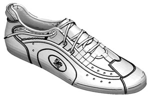 Рис. 25. Ортопедический верх ботинка