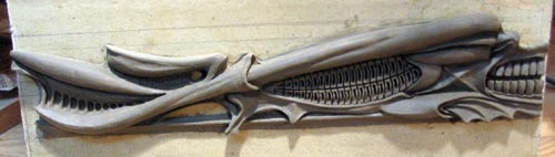 Концептуальная модель дизайнера из пластилина