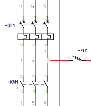 Рис. 2. Символ соединения