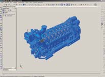 Самым сложным узлом является рама кузова тепловоза