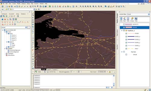 Рис. 2. Интерфейс Topobase Client