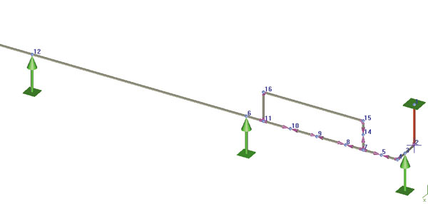 Расчетная модель в программе СТАРТ