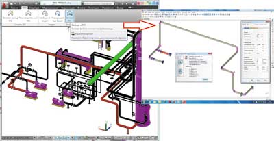 Рис. 17. Передача трубопровода для расчета на жесткость и прочность в программу «СТАРТ»