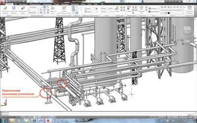 Рис. 3. Фрагмент твердотельной модели, преобразованный