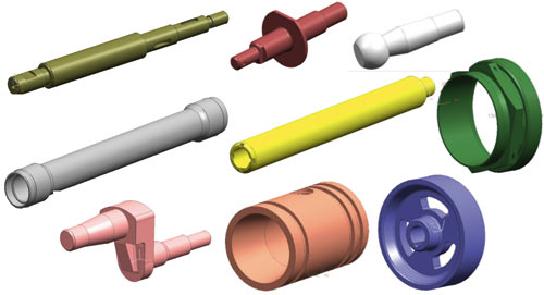 Классификаторы типовых элементов токарной группы