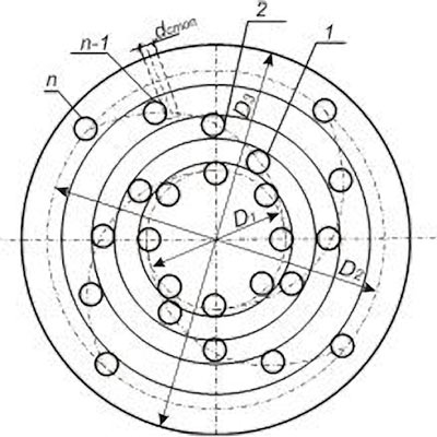 Рис. 2. Корпус фрезы: вид сверху