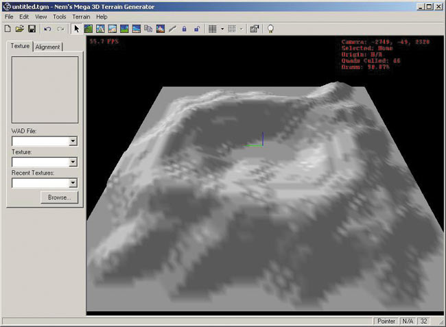 Рис. 4. Ландшафт после распознавания