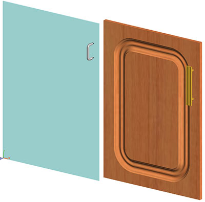 Рис. 14. Модели фасадов