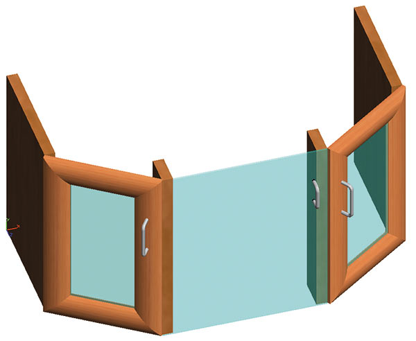 Рис. 15. Модель эркера